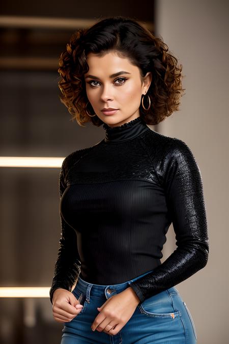 00075-1378624244-aZovyaPhotoreal_v2-photo of beautiful young (jb4dler80s-140_0.99), a woman, short curly hair upsweep updo, (tight long sleeve top_1.2), (long jeans.png